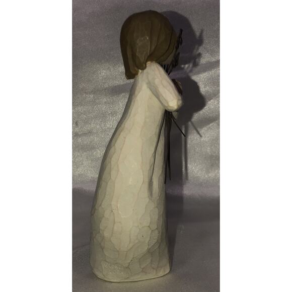 Willow Tree Figure Friendship Holding Flowers Figurine Vintage - Picture 4 of 6